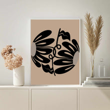 Load image into Gallery viewer, Matisse Black & Brown XVI | Wall Art
