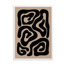 Load image into Gallery viewer, Matisse Black & Brown XIX | Wall Art