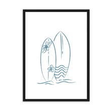 Load image into Gallery viewer, Surfboard Blue I | Wall Art