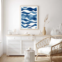 Load image into Gallery viewer, Watercolour Waves I | Wall Art