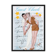 Load image into Gallery viewer, Guest Check Couple Putt Pink | Wall Art