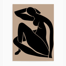 Load image into Gallery viewer, Matisse Black & Brown V | Wall Art