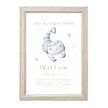 Load image into Gallery viewer, Personalised The Scorpio Baby