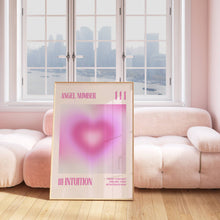 Load image into Gallery viewer, Angel Number 111 Intuition Heart Aura
