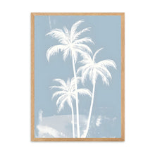 Load image into Gallery viewer, Palm Trees Blue | Wall Art