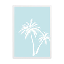 Load image into Gallery viewer, Palm Trees Blue | Wall Art