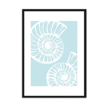 Load image into Gallery viewer, Seashells Light Blue | Wall Art