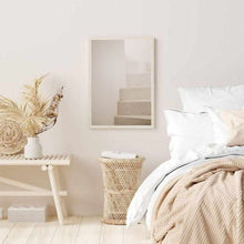 Load image into Gallery viewer, Neutral Aesthetic Stairs I | Framed Print