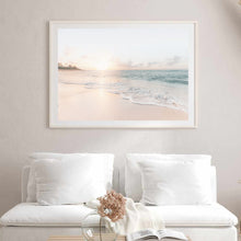 Load image into Gallery viewer, Pastel Ocean Landscape | Framed Print