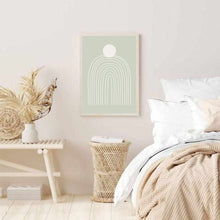 Load image into Gallery viewer, Matisse Rainbow Sage | Framed Print