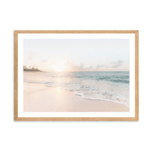 Load image into Gallery viewer, Pastel Ocean Landscape | Framed Print