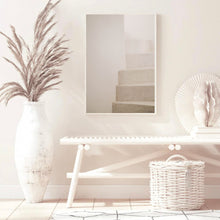 Load image into Gallery viewer, Neutral Aesthetic Stairs I | Framed Print