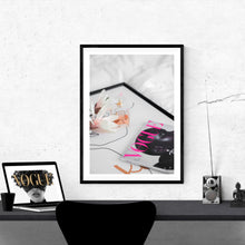 Load image into Gallery viewer, Perfume & Magazines | Framed Print