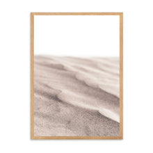 Load image into Gallery viewer, Neutral Aesthetic Sand Dune | Framed Print