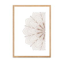 Load image into Gallery viewer, Mandala White | Framed Print