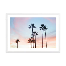 Load image into Gallery viewer, Sunset Palm Trees Landscape | Framed Print