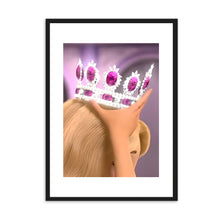 Load image into Gallery viewer, Barbie Crown | Framed Print