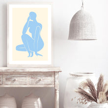Load image into Gallery viewer, Matisse Blue & Lemon II | Framed Print