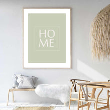 Load image into Gallery viewer, Matisse Sage Home | Framed Print