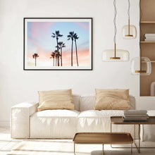 Load image into Gallery viewer, Sunset Palm Trees Landscape | Framed Print