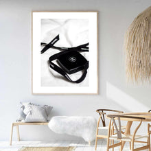 Load image into Gallery viewer, Designer Ribbon Black | Framed Print