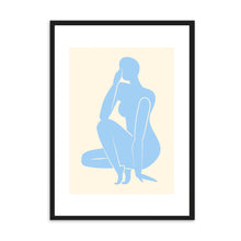 Load image into Gallery viewer, Matisse Blue & Lemon II | Framed Print