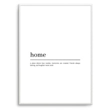 Load image into Gallery viewer, Home Definition (White)