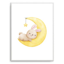 Load image into Gallery viewer, Sleepy Bunny II | Art Print