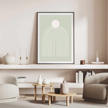 Load image into Gallery viewer, Matisse Rainbow Sage | Framed Print