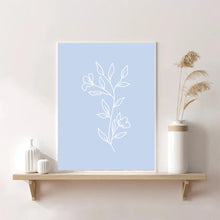 Load image into Gallery viewer, Matisse Blue Flowers | Framed Print