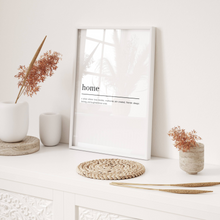 Load image into Gallery viewer, Home Definition (White)