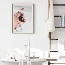 Load image into Gallery viewer, Designer Ribbon White | Framed Print