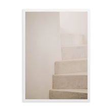 Load image into Gallery viewer, Neutral Aesthetic Stairs I | Framed Print