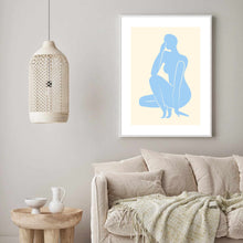 Load image into Gallery viewer, Matisse Blue & Lemon II | Framed Print