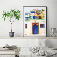 Load image into Gallery viewer, Moroccan Blue Door | Art Print