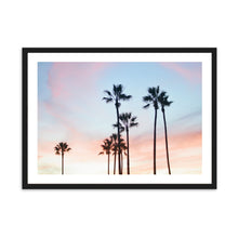 Load image into Gallery viewer, Sunset Palm Trees Landscape | Framed Print