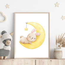 Load image into Gallery viewer, Sleepy Bunny II | Art Print