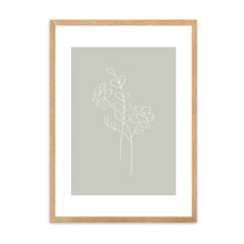 Load image into Gallery viewer, Matisse Sage Flowers | Framed Print