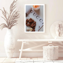Load image into Gallery viewer, Chocolate & Candles | Framed Print