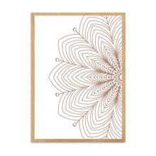 Load image into Gallery viewer, Mandala White | Framed Print