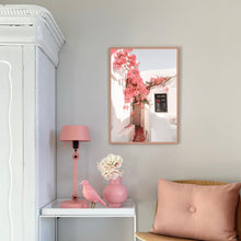 Load image into Gallery viewer, Greece Santorini Bougainvillaea I | Framed Print