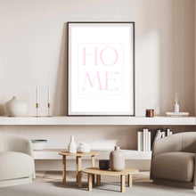 Load image into Gallery viewer, Matisse Home Pink & White | Framed Print