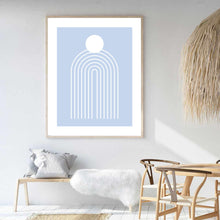 Load image into Gallery viewer, Matisse Rainbow Blue | Framed Print