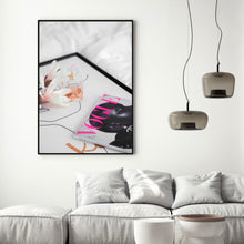 Load image into Gallery viewer, Perfume & Magazines | Framed Print
