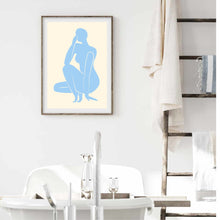 Load image into Gallery viewer, Matisse Blue & Lemon II | Framed Print