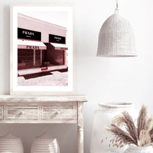 Load image into Gallery viewer, Shopfront Pink | Framed Print