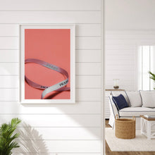 Load image into Gallery viewer, Designer Ribbon Orange | Framed Print