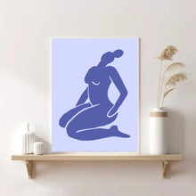 Load image into Gallery viewer, Matisse Blue II | Framed Print