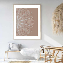 Load image into Gallery viewer, Mandala Blush | Framed Print
