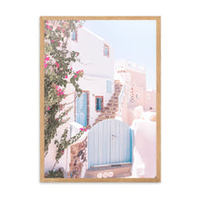 Load image into Gallery viewer, Greece Santorini Pink III | Framed Print